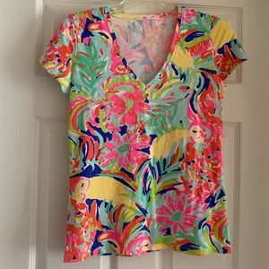 Lilly Pulitzer v-neck top